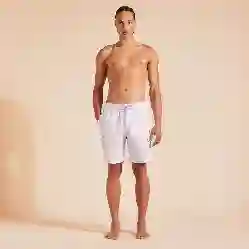 صورة Erkek Baie Keten Bermuda