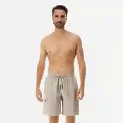 صورة Erkek Baie Keten Bermuda