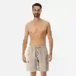 صورة Erkek Baie Keten Bermuda