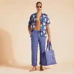 صورة Erkek Pacha Keten Pantolon