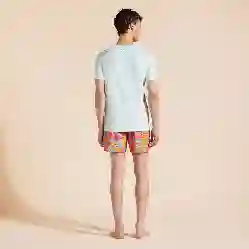 صورة Erkek Tahiti Flowers Thom Tişört