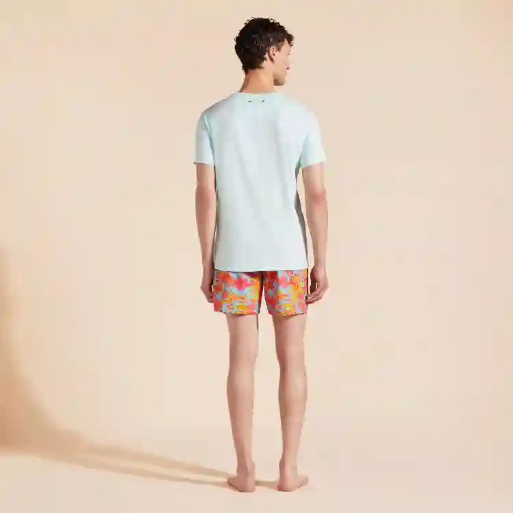 صورة Erkek Tahiti Flowers Thom Tişört