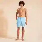 صورة Erkek Baie Keten Bermuda