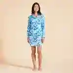 صورة Kadın Tahiti Flowers Florence Gömlek