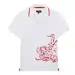 صورة Erkek Printed Poulpe Phil Polo