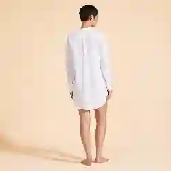 صورة Kadın Fragance Keten Gömlek