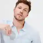 صورة Erkek Caroubis Keten Gömlek