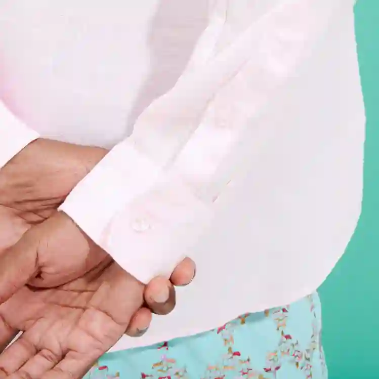 صورة Erkek Caroubis Keten Gömlek