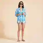 صورة Kadın Tahiti Flowers Facette Mayo