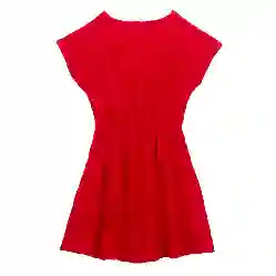 صورة Kız Çocuk Golden Havlu Elbise