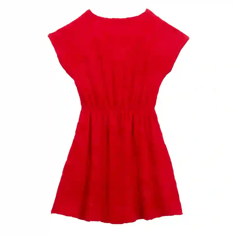 صورة Kız Çocuk Golden Havlu Elbise