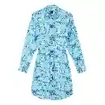 صورة Kadın Florence Flowers Tie & Dye Gömlek