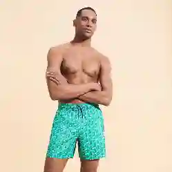 صورة Erkek Micro Ronde Des Tortues Rainbow Mahina Mayo