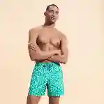 صورة Erkek Micro Ronde Des Tortues Rainbow Mahina Mayo