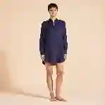 صورة Kadın Fragance Keten Gömlek