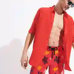 صورة Erkek Okorise Ronde des Tortues Multicolores Mayo