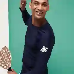 صورة Erkek Regular UV Korumalı Tişört