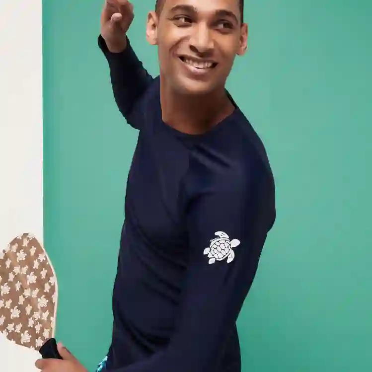 صورة Erkek Regular UV Korumalı Tişört