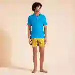 صورة Erkek Pyramid Keten Polo