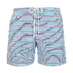 صورة Erkek Vintage 1971 Rayures Seersucker Maurice Mayo