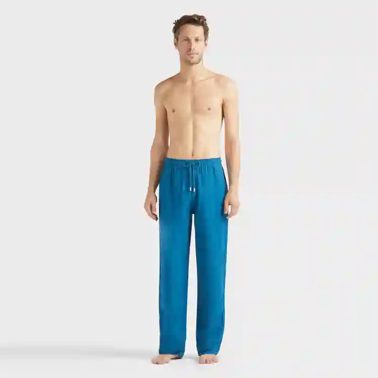 صورة Erkek Pacha Keten Pantolon