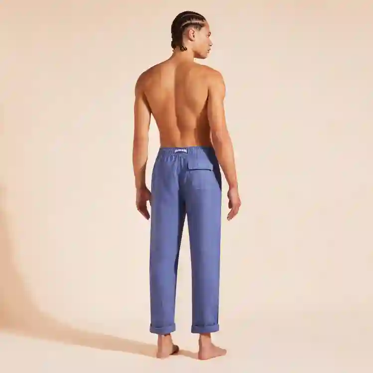 صورة Erkek Pacha Keten Pantolon