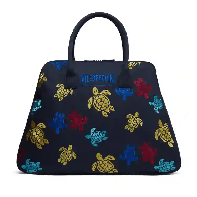 صورة Unisex Multicolor Turtles Dance Brady Çanta