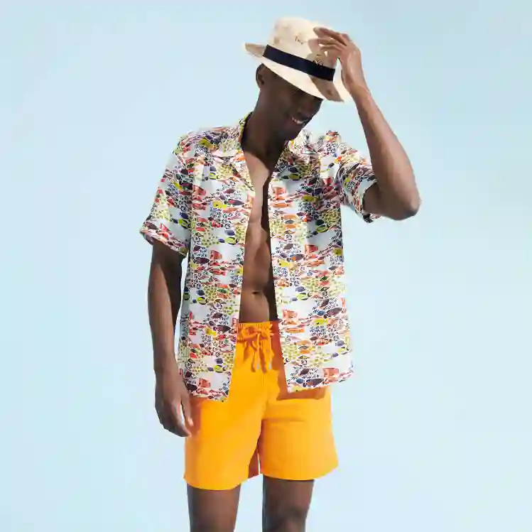 صورة Erkek Moorea Solid Mayo