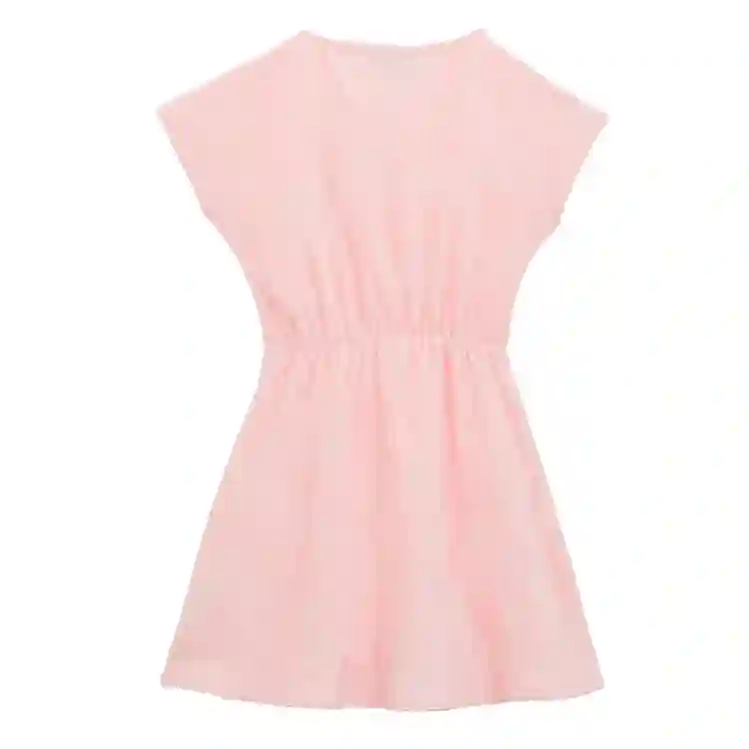 صورة Kız Çocuk Golden Havlu Elbise