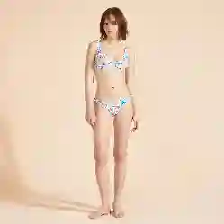 صورة Kadın Happy Flowers Faithful Bikini Üstü