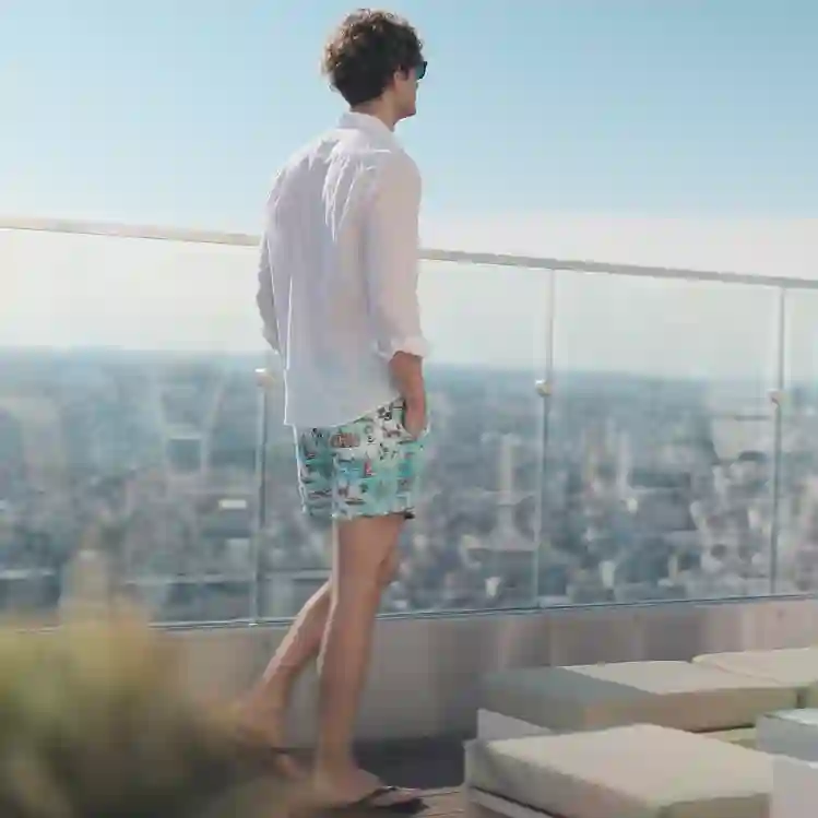 صورة Erkek Moorea Vilebrequin İstanbul Limited Edition Mayo