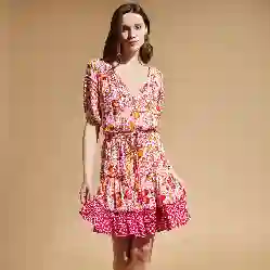 صورة Kadın Bona Iris Lace- Vilebrequin x Poupette St Barth Plaj Giyim