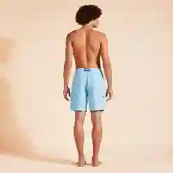 صورة Erkek Baie Keten Bermuda