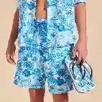 صورة Erkek Tahiti Flowers Copp Terlik