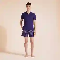 صورة Erkek Pirinol Tencel Polo