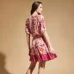 صورة Kadın Bona Iris Lace- Vilebrequin x Poupette St Barth Plaj Giyim