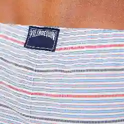 صورة Erkek Vintage 1971 Rayures Seersucker Maurice Mayo