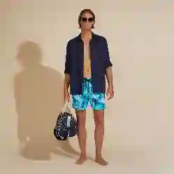 صورة Erkek Caroon Keten Gömlek