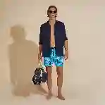 صورة Erkek Caroon Keten Gömlek