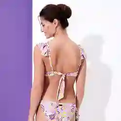 صورة Kadın Rainbow Flowers Lizzy Bikini Üstü