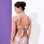 صورة Kadın Rainbow Flowers Lizzy Bikini Üstü