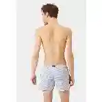 صورة Erkek Vintage 1971 Rayures Seersucker Maurice Mayo