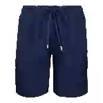 صورة Erkek Baie Keten Bermuda