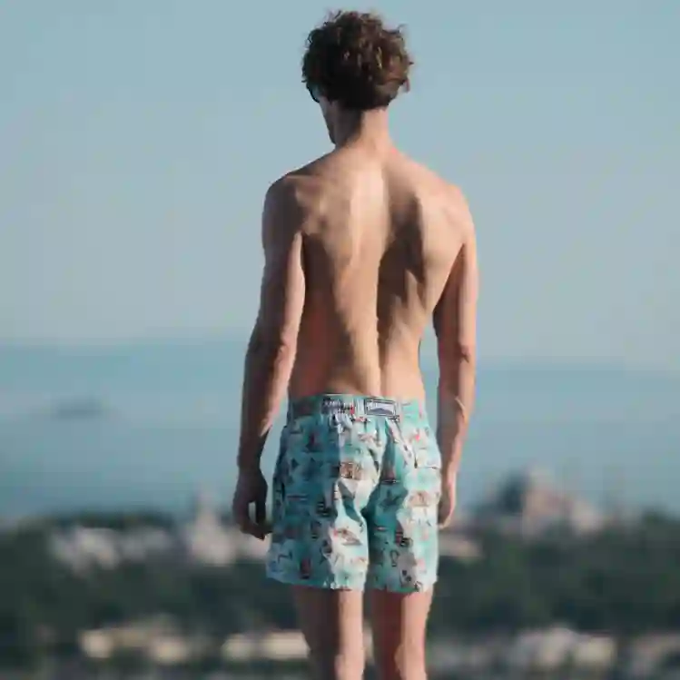 صورة Erkek Moorea Vilebrequin İstanbul Limited Edition Mayo