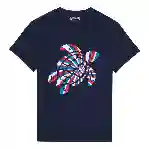 صورة Erkek Embroidered Turtle Thom Tişört