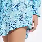 صورة Kadın Florence Flowers Tie & Dye Gömlek