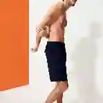 صورة Erkek Baie Keten Bermuda