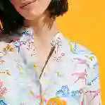 صورة Kadın Franche Peaceful Trees Gömlek