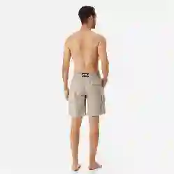 صورة Erkek Baie Keten Bermuda