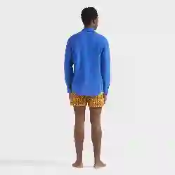 صورة Erkek Caroubis Keten Gömlek